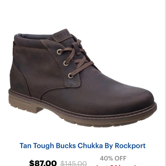 Rockport “Tough Buck Chukka”booties - Picture 13 of 17